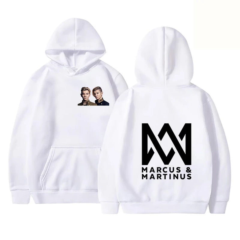 Marcus and Martinus Hoodie Sweatshirts Men Women Fashion Casual Cool Pullover Student Harajuku Streetwear Hoodies-Gennys fashion