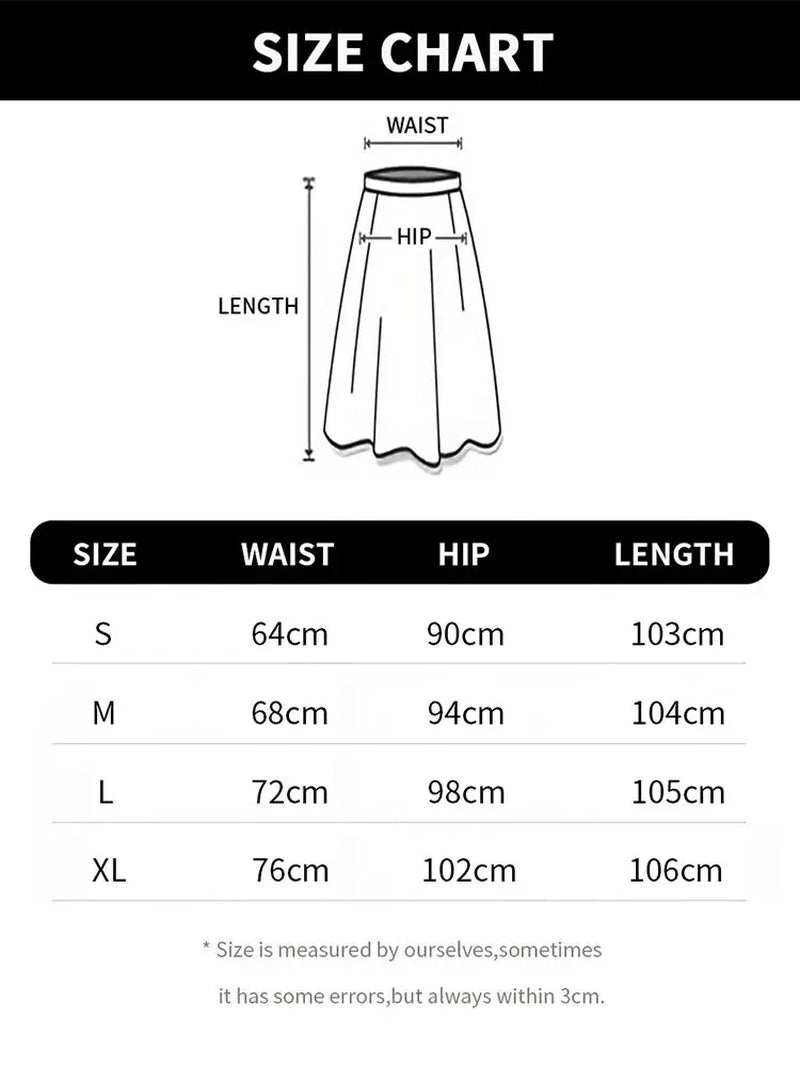 Women'S Black Elegant Satin Fashion Slim Skirts Four Seasons Casual High Waist Club Office Maxi Skirt-Gennys fashion