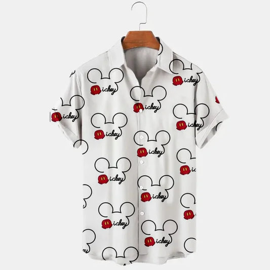 Disney Mickey Mouse Hawaiian Shirt 