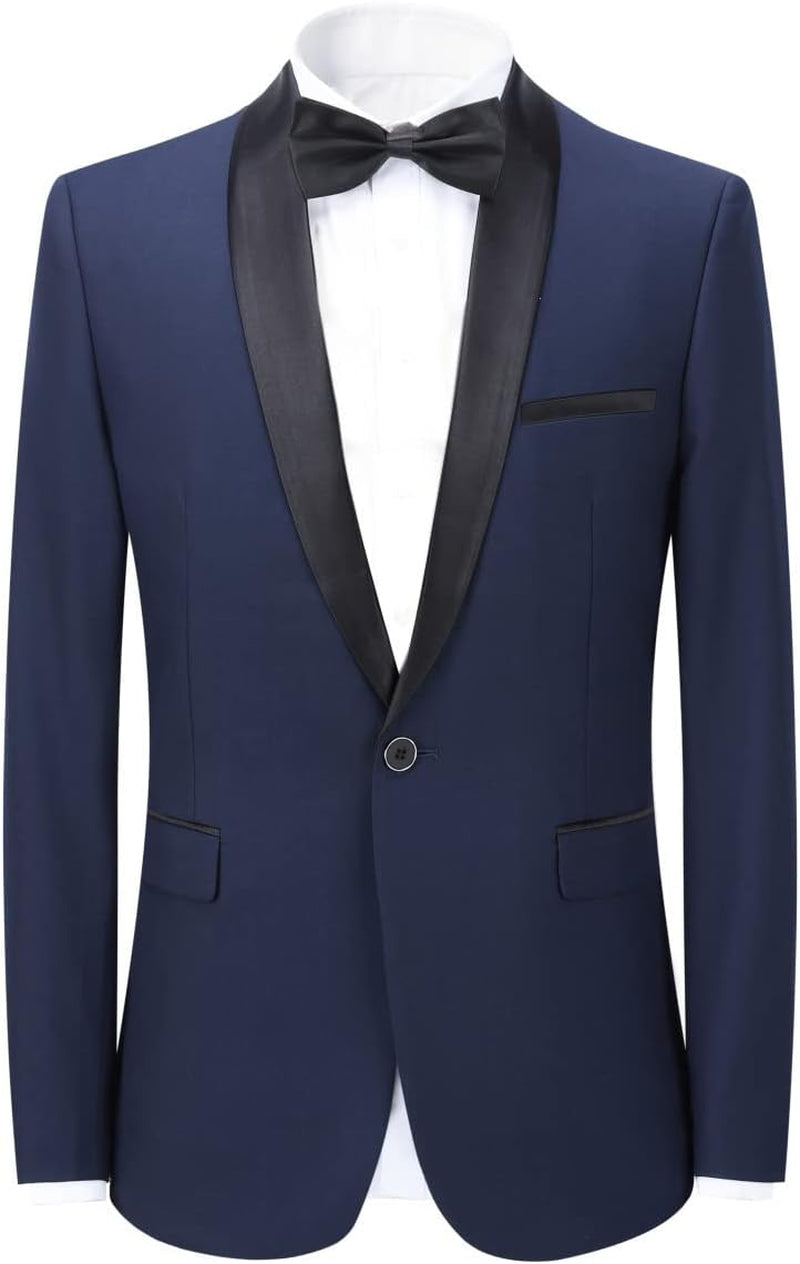 Slim Fit Single Button Blazer