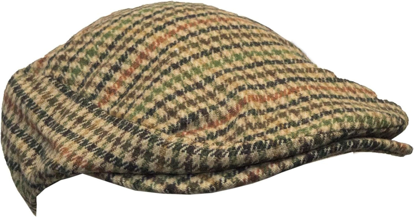 - Wool Blend Braxton Flat Cap-Gennys fashion