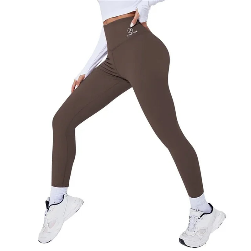 High Waist Yoga Warm Leggins Sports Tights Thermal Woman Running Pants Sexy Butt Lifting Leggings Push up Panties Gym Fitness-Gennys fashion